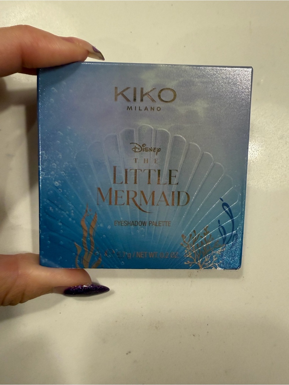 KIKO Milano The Little Mermaid Eyeshadow Palette brand new in box